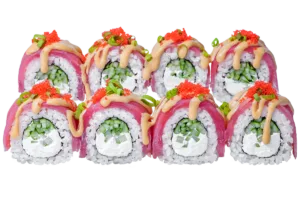 Роли Філадельфія з тунцем Ебоші суші Миколаїв